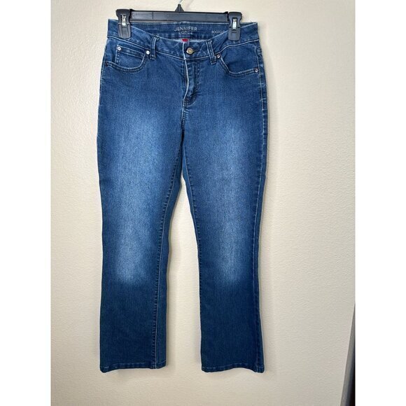 Jennifer Lopez‎ Women's Bootcut Jeans size 4 wide leg denim - Picture 2 of 8